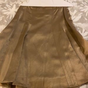 Banana Republic Linen/Rayon  mid length skirt EUC